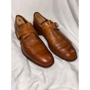 Allen Edmonds Plymouth Single Monk Strap Sz 10 E